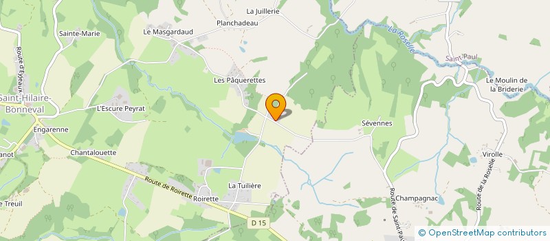 localisation de l'entreprise MADAME CECILE MAISONNIER à SAINT-HILAIRE-BONNEVAL