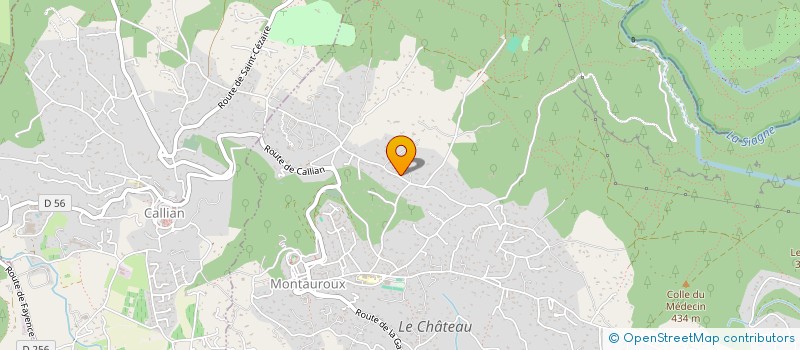 localisation de l'entreprise MADAME CECILE MAKA  MONTAUROUX