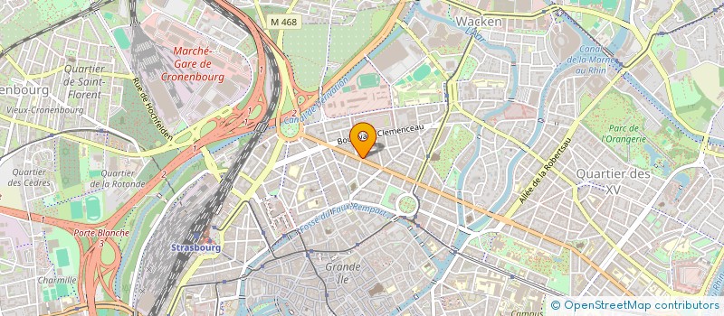 localisation de l'entreprise MADAME CECILE MALISSIN à STRASBOURG