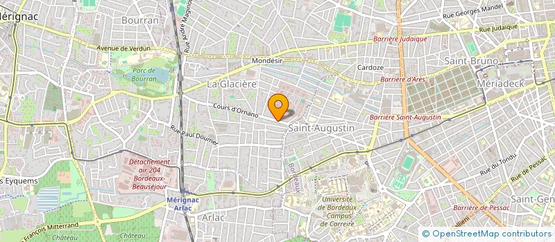 localisation de l'entreprise MADAME CECILE MANCA à MERIGNAC
