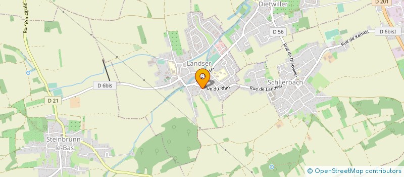 localisation de l'entreprise MADAME CECILE MANN  LANDSER