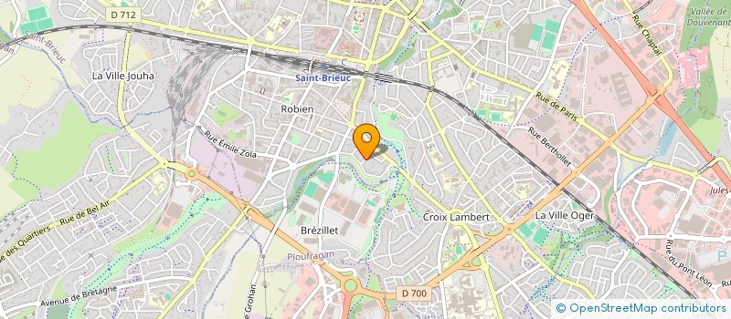 localisation de l'entreprise MADAME CECILE MARCHAND MAILLET à SAINT-BRIEUC