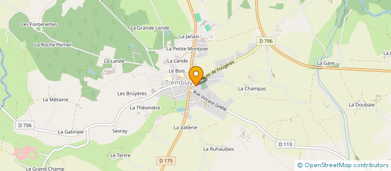 localisation de l'entreprise MADAME CECILE MARCHEBOIS à VAL-COUESNON