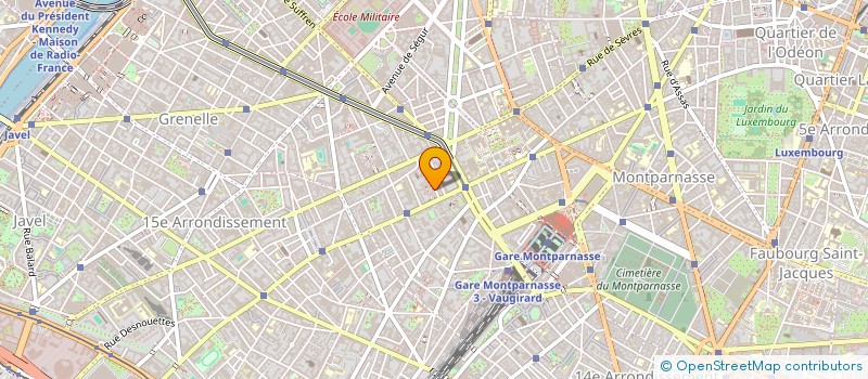 localisation de l'entreprise MADAME CECILE MARGOTTIN  PARIS