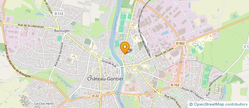 localisation de l'entreprise MADAME CECILE-MARIE HOUIS à CHATEAU-GONTIER-SUR-MAYENNE