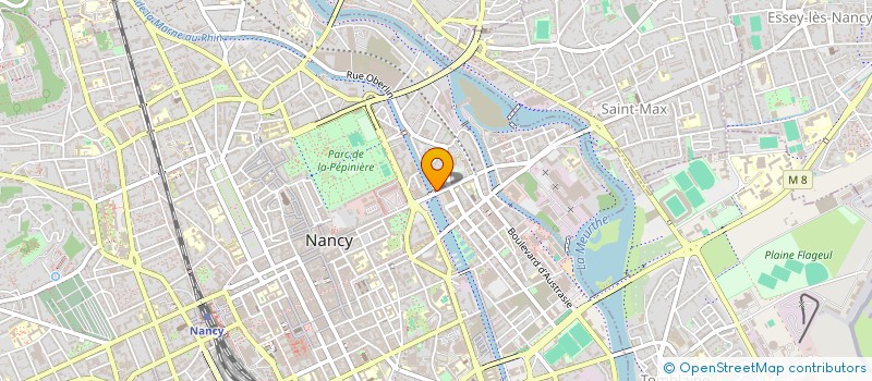 localisation de l'entreprise MADAME CECILE MARIE JOELLE COLETTE  NANCY