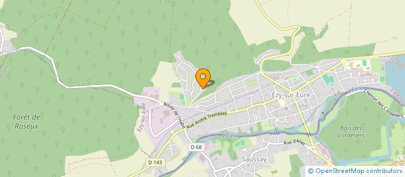 localisation de l'entreprise MADAME CECILE-MARIE MALARET  IVRY-LA-BATAILLE