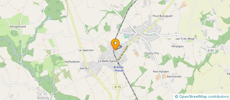 localisation de l'entreprise MADAME CECILE MARION  PLOUEC-DU-TRIEUX