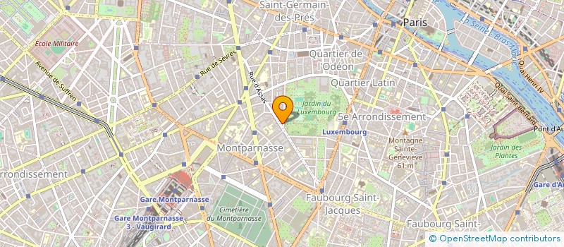 localisation de l'entreprise MADAME CECILE MARTIN DE MONTAUDRY BONNET DE à PARIS