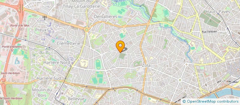 localisation de l'entreprise MADAME CECILE MARTINEAU à NANTES