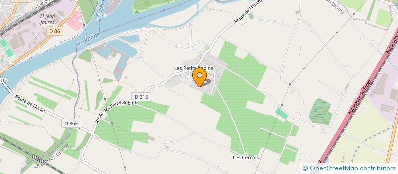 localisation de l'entreprise MADAME CECILE MARTINEZ à LIVRON-SUR-DROME