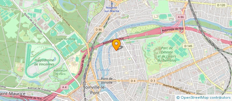 localisation de l'entreprise MADAME CECILE MARTINEZ  JOINVILLE-LE-PONT