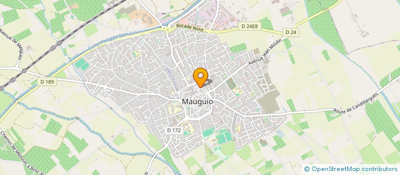 localisation de l'entreprise MADAME CECILE MAS  MAUGUIO