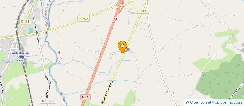 localisation de l'entreprise MADAME CECILE MAS  LARUSCADE