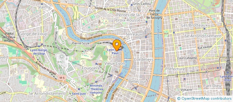 localisation de l'entreprise MADAME CECILE MATHIEU  LYON