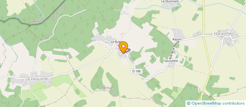 localisation de l'entreprise MADAME CECILE MAUGER  BREANCON