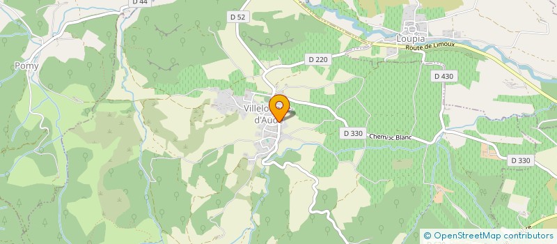 localisation de l'entreprise MADAME CECILE MAVEYRAUD à VILLELONGUE-D'AUDE