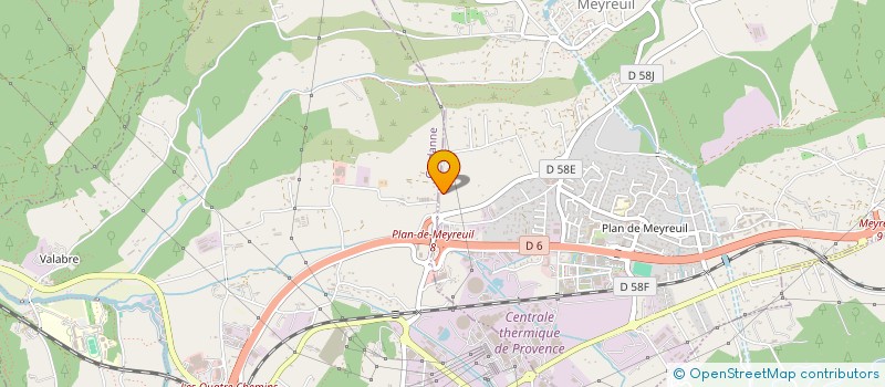 localisation de l'entreprise MADAME CECILE MEDANI  MEYREUIL