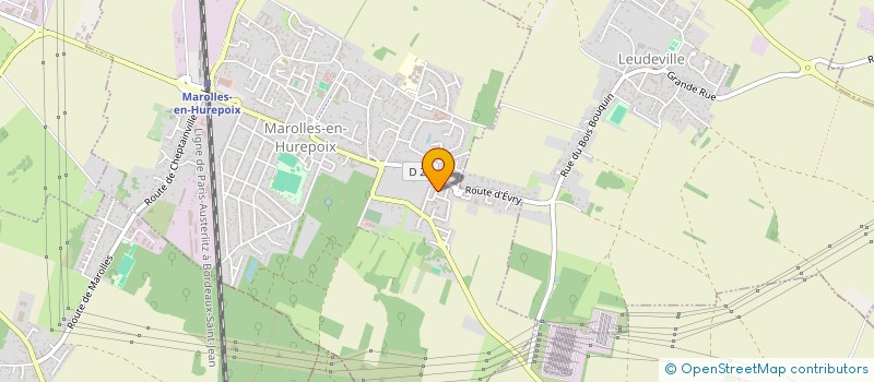 localisation de l'entreprise MADAME CECILE MEINDRE  MAROLLES-EN-HUREPOIX