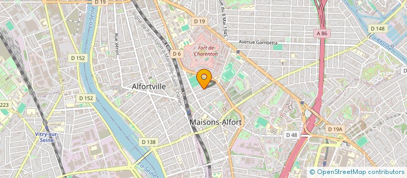localisation de l'entreprise MADAME CECILE MENAGER à MAISONS-ALFORT