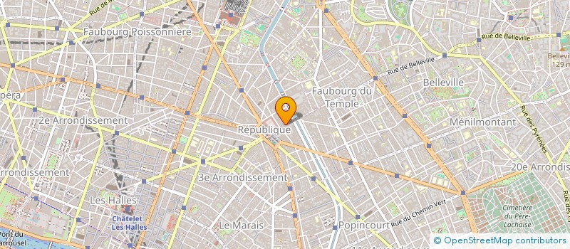 localisation de l'entreprise MADAME CECILE MENASSE  PARIS 10