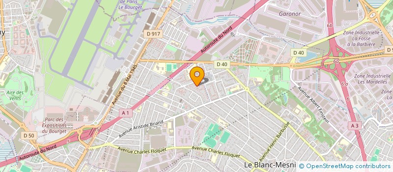 localisation de l'entreprise MADAME CECILE MENZATO à LE BLANC-MESNIL