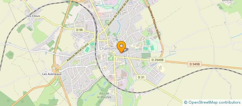 localisation de l'entreprise MADAME CECILE MERLAND à CHANTONNAY