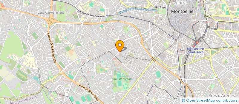 localisation de l'entreprise MADAME CECILE MERMIER à MONTPELLIER