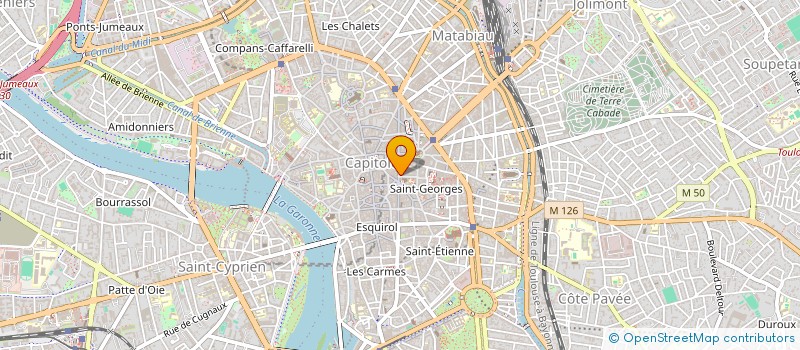 localisation de l'entreprise MADAME CECILE METENIER à TOULOUSE