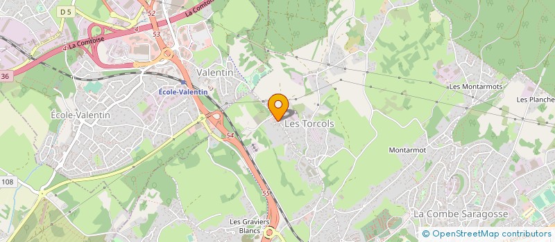 localisation de l'entreprise MADAME CECILE MEYNIER à BESANCON