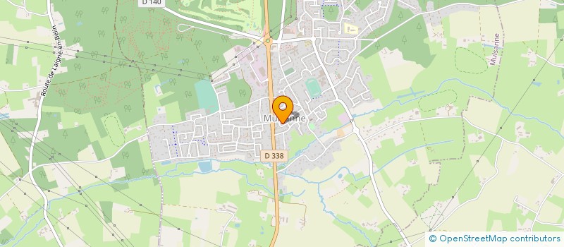 localisation de l'entreprise MADAME CECILE MICHENEAU  MULSANNE