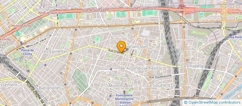 localisation de l'entreprise MADAME CECILE MIGUET  PARIS