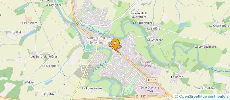 localisation de l'entreprise MADAME CECILE MINGOT à MONTAIGU-VENDEE