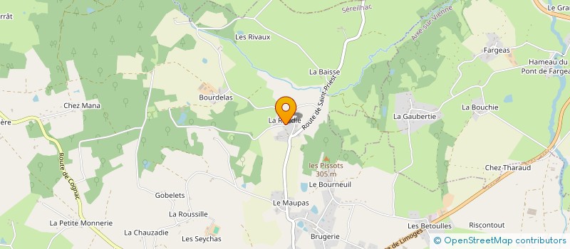localisation de l'entreprise MADAME CECILE MIROT à SEREILHAC