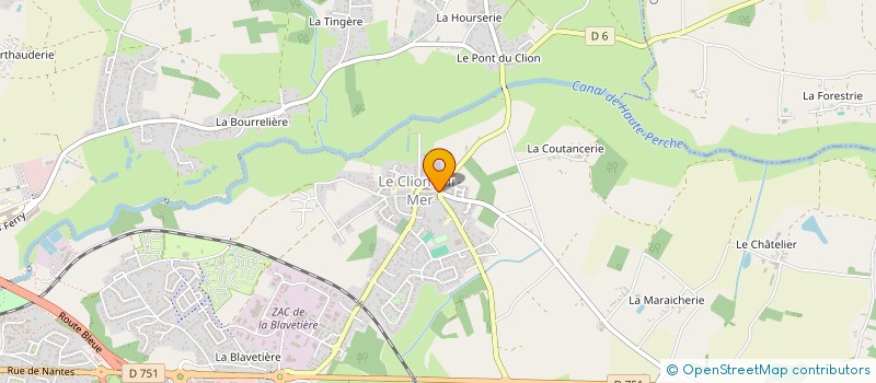 localisation de l'entreprise MADAME CECILE MOINARD à NANTES