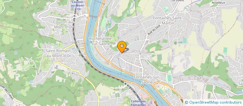 localisation de l'entreprise MADAME CECILE MOIROT  FONTAINES-SAINT-MARTIN