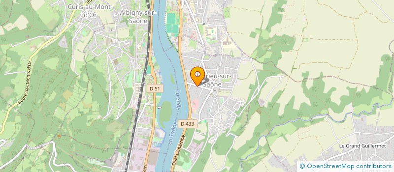 localisation de l'entreprise MADAME CECILE MOLIA  FLEURIEU-SUR-SAONE