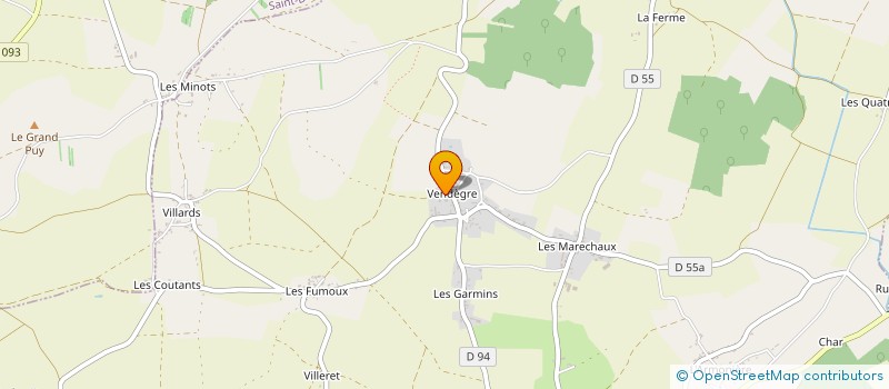 localisation de l'entreprise MADAME CECILE MONTAGNON  COURNON-D'AUVERGNE