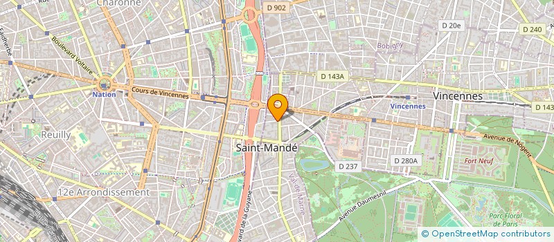localisation de l'entreprise MADAME CECILE MONTEILLET à SAINT-MAMMES