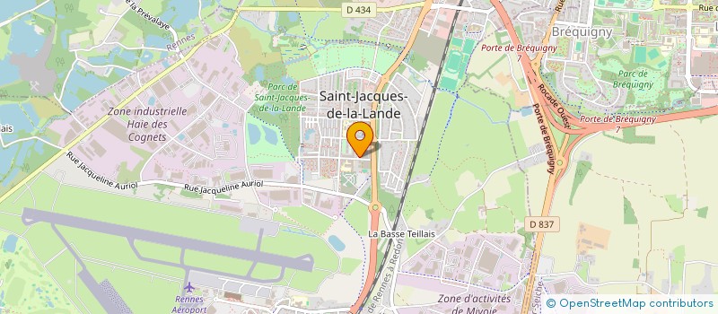 localisation de l'entreprise MADAME CECILE MONTI  SAINT-JACQUES-DE-LA-LANDE