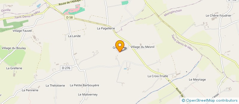localisation de l'entreprise MADAME CECILE MORALES  SAINT-DENIS-LE-VETU