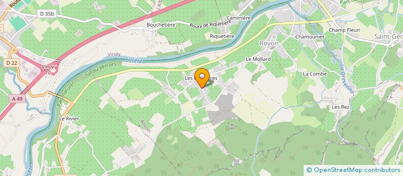 localisation de l'entreprise MADAME CECILE MORANDINI à ROVON