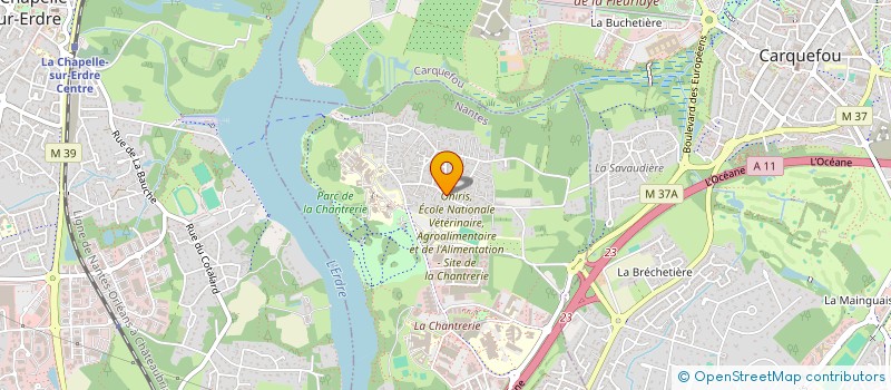localisation de l'entreprise MADAME CECILE MOREAU à NANTES