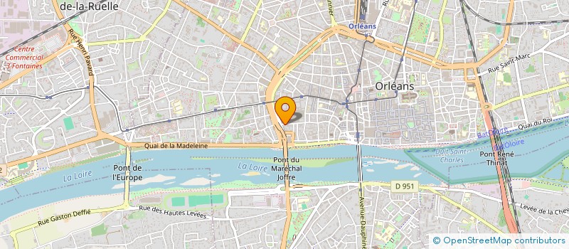localisation de l'entreprise MADAME CECILE MORIN à ORLEANS