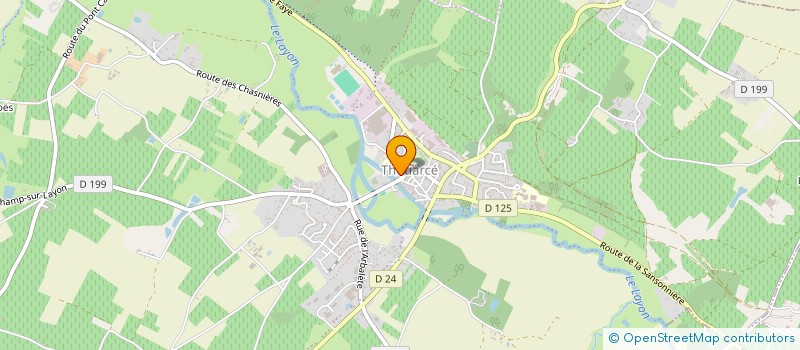 localisation de l'entreprise MADAME CECILE MOSSET à BELLEVIGNE-EN-LAYON