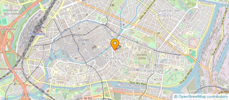 localisation de l'entreprise MADAME CECILE MOURIER à STRASBOURG