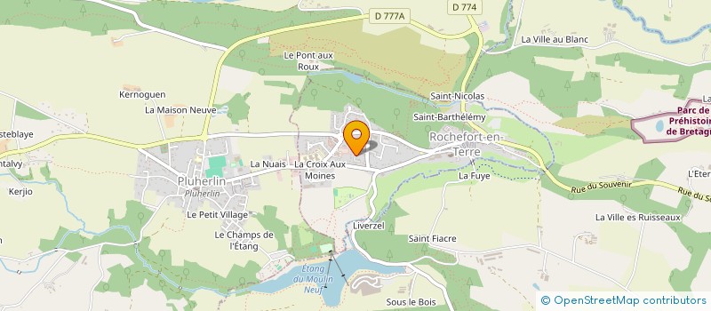 localisation de l'entreprise MADAME CECILE MOUTY  ROCHEFORT-EN-TERRE