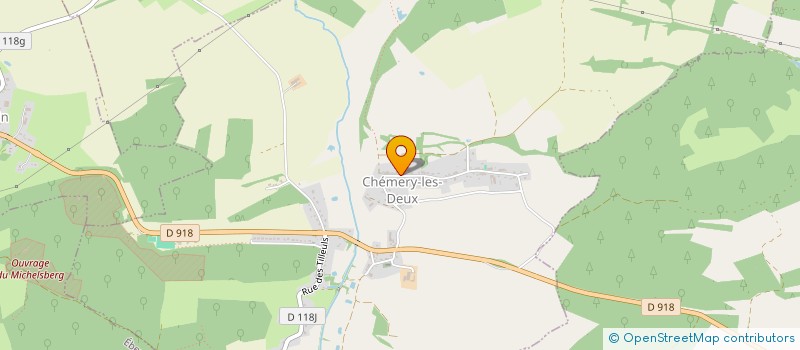 localisation de l'entreprise MADAME CECILE MULLER à VOELFLING-LES-BOUZONVILLE