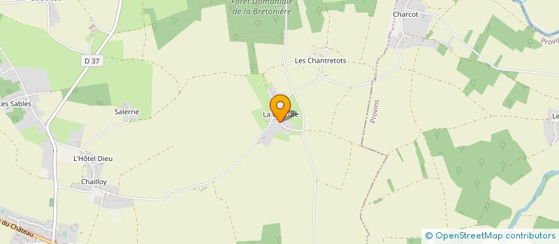 localisation de l'entreprise MADAME CECILE MULLER  CHAILLY-EN-BRIE