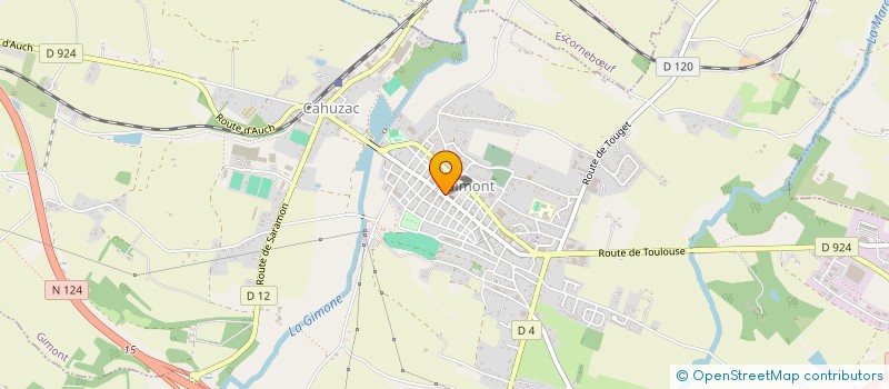 localisation de l'entreprise MADAME CECILE NAPOLITANO  GIMONT